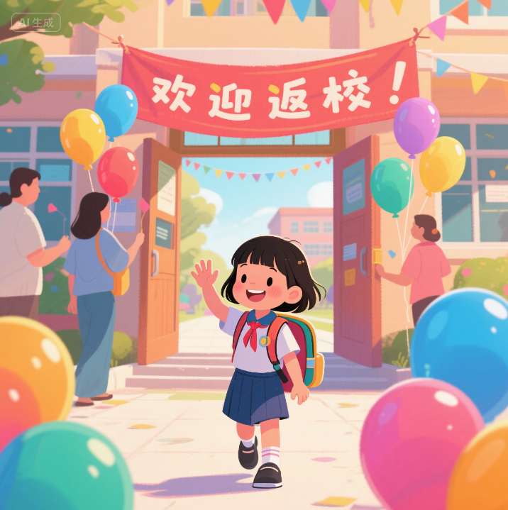 逐夢(mèng)新程，未來(lái)可期！開(kāi)學(xué)季，好好學(xué)習(xí)，天天向上！